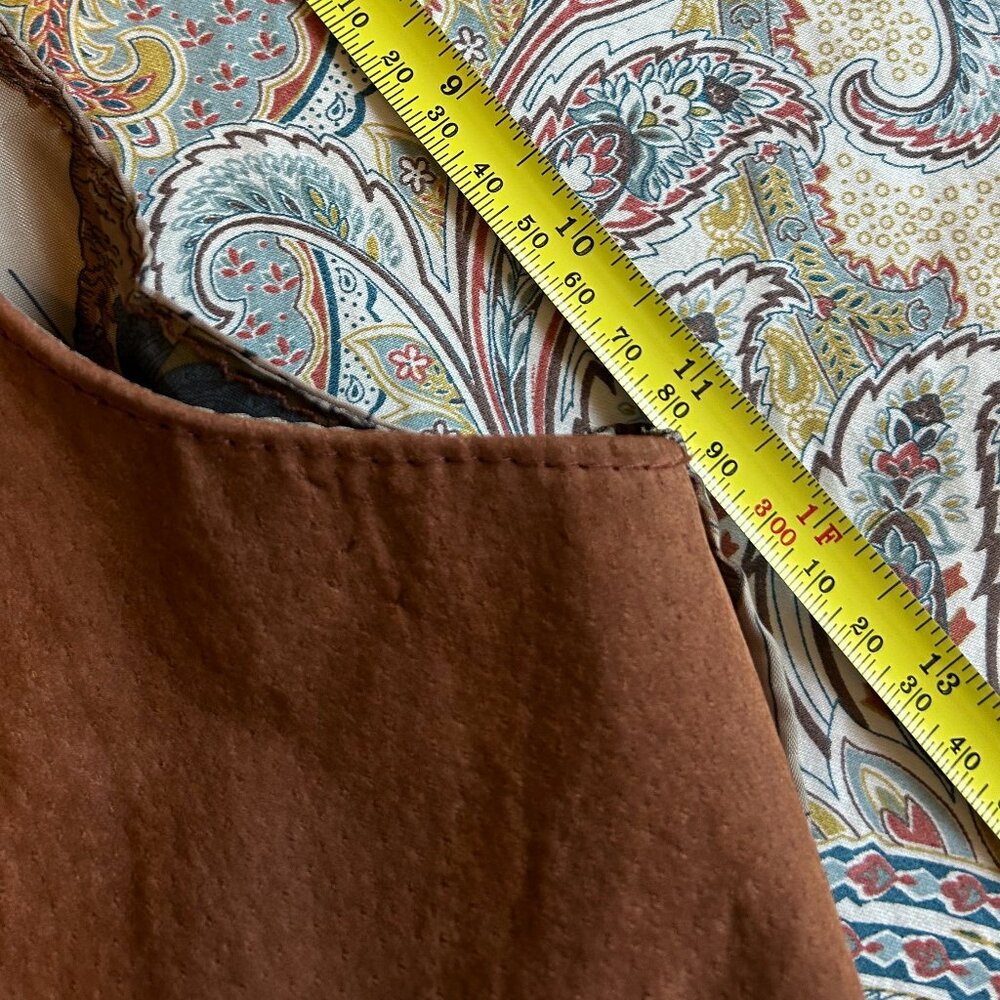 FINAL SALE -- Runaway Bay Suede Vest - Size M - Unisex - Picture 8 of 11